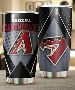 Unique and Stylish Design - Arizona Diamondbacks MLB Tumbler with Personalized Design and Tumbler Gift for Fans