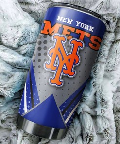 Unique and Stylish Design - New York Mets MLB Tumbler with Personalized Design and Tumbler Gift for Fans