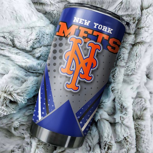 Unique and Stylish Design - New York Mets MLB Tumbler with Personalized Design and Tumbler Gift for Fans