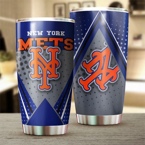 Unique and Stylish Design - New York Mets MLB Tumbler with Personalized Design and Tumbler Gift for Fans - Image 2