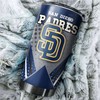 Unique and Stylish Design - San Diego Padres MLB Tumbler with Personalized Tumbler and Tumbler Gift for Fans