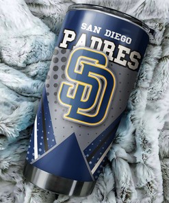 Unique and Stylish Design - San Diego Padres MLB Tumbler with Personalized Tumbler and Tumbler Gift for Fans