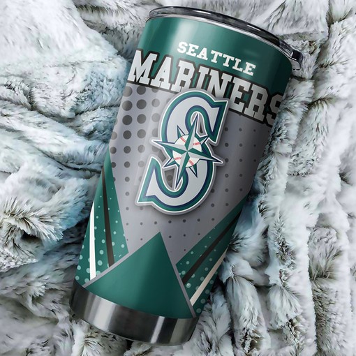 Unique and Stylish Design - Seattle Mariners MLB Tumbler with Personalized Design and Baseball Tumbler Ideas