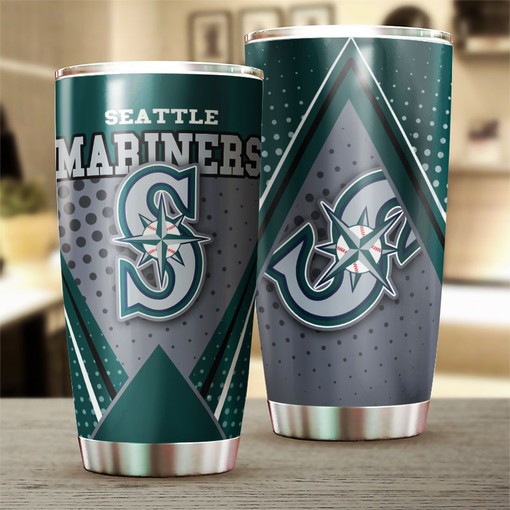 Unique and Stylish Design - Seattle Mariners MLB Tumbler with Personalized Design and Baseball Tumbler Ideas - Image 2