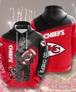 Unisex All Over Print 3D Hoodie for Kansas City Chiefs Fans - Perfect for Any Occasion