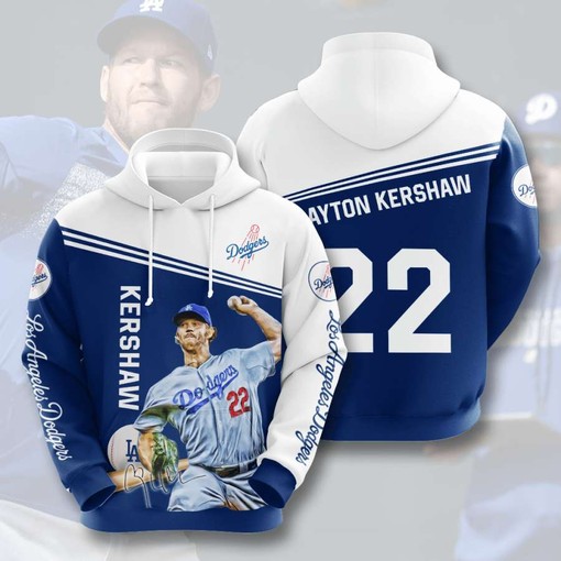 Unisex All Over Print Hoodie for Los Angeles Dodgers Fans - Unique Design