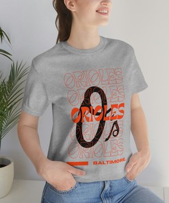 Unisex Baltimore Orioles Baseball Jersey Tee for Fans on Gamedays