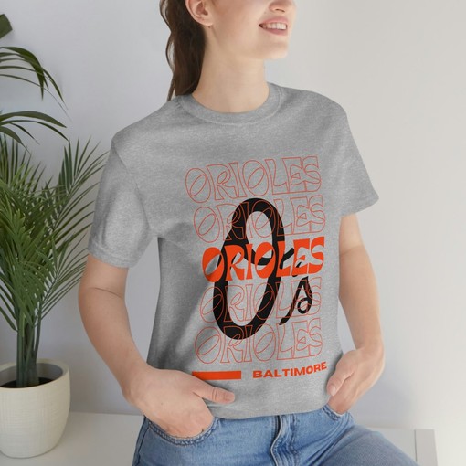 Unisex Baltimore Orioles Baseball Jersey Tee for Fans on Gamedays