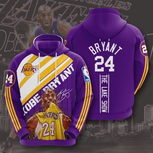 Unisex Custom All Over Print Hoodie - A Must-Have for Los Angeles Lakers Fans