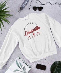 Unisex Louisville Cardinals Red Crew Neck Sweatshirt