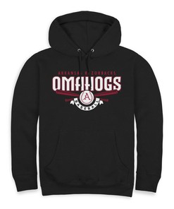 Unisex NCAA Shirts: Arkansas Razorbacks Omahogs Fleece Hoodie