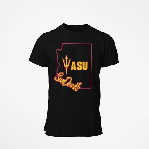 Unisex Tempe Arizona ASU Sundevils Shirt - Get Your NCAA Shirts for Fans Now