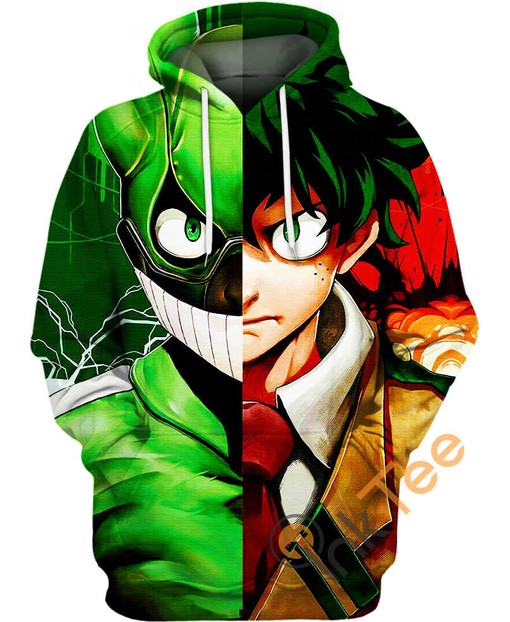 Unite as Young Heroes with Split 3D Hoodie Design