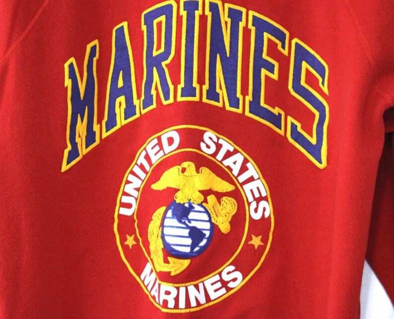United States Marine Corps Vintage Style Sweatshirt, Ideal Gift for Military Fans - Image 2