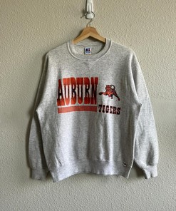 University Auburn Tigers 90s Vintage Style Sweatshirt T-shirt - Ideal Gift for Football Fans