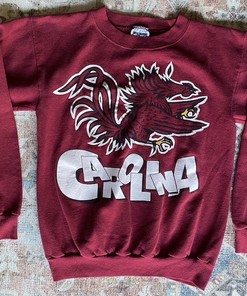 University Carolina Gamecocks Ncaa Sweatshirt, Hoodie and Printed Crewneck Tee Ideal for NCAA Fans