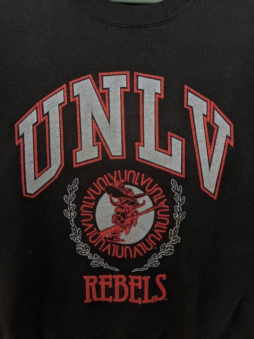 University Las Vegas Rebels 90s Vintage Sweatshirt Hoodie Shirt, NCAA Shirts for Men - Image 2