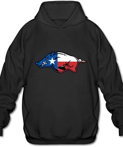 University Of Arkansas Mascot Hoodie Sweatshirt for NCAA Fans