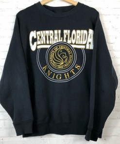 University Of Central Florida Logo Sweatshirt -Vintage UCF Shirt for NCAA Fans, Unisex Hoodie