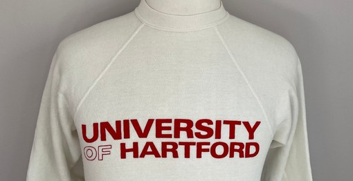 University Of Hartford Hawks 80s Vintage Sweatshirt Hoodie Shirt, State University Shirt - Image 2