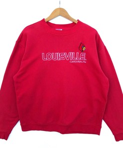 University Of Louisville Cardinals Basketball Team Crewneck Sweatshirt