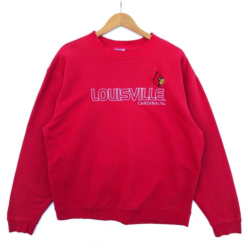 University Of Louisville Cardinals Basketball Team Crewneck Sweatshirt