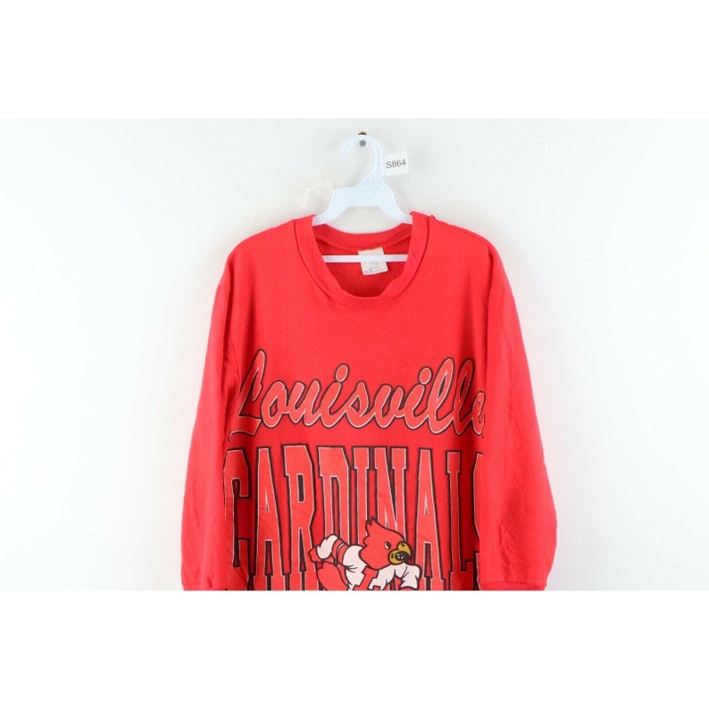 University Of Louisville Spell Out Sweatshirt Dress Usa - Image 2