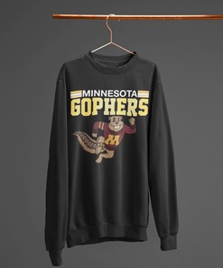 University Of Minnesota Gophers Golden Final Four NCAA Basketball Crewneck Sweatshirt, Ideal for Sports College Students