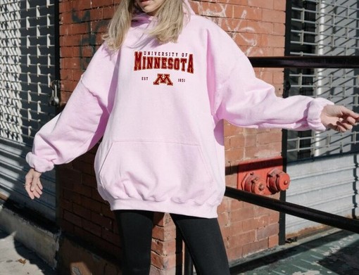 University Of Minnesota Sweater, Perfect Minnesota Sweatshirt, Minnesota University Sweatshirt, Great College Shirt - Image 2