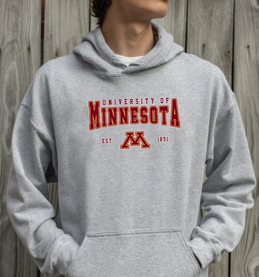 University Of Minnesota Sweater, Perfect Minnesota Sweatshirt, Minnesota University Sweatshirt, Great College Shirt - Image 4