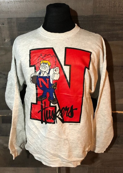 University Of Nebraska Cornhuskers Football Sweatshirt Hoodie All Sizes NCAA Shirt, Husker Gear