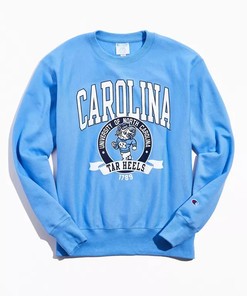 University Of North Carolina Reverse Weave Crewneck Sweatshirt Hoodie Shirt - UNC Sweatshirt for Men