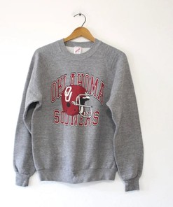 University Of Oklahoma Sooners Vintage Style NCAA Sweatshirt for Him or Her