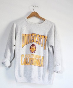 University Of Southern California Usc Trojans Vintage Style Sweatshirt, Southern California Sweater