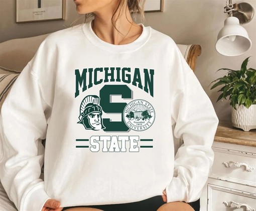 University Shirt for Michigan Basketball Fans, NCAA Shirts for Men and American University T-Shirt