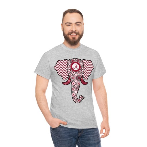 University of Alabama Heavy Cotton Tee and Hoodie Sweatshirt Gifts for Fans - Image 4