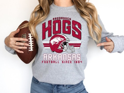 University of Arkansas Razorback Football Sweatshirt, Hoodie, Shirt - Hogs Shirt Gifts for Razorbacks Lovers