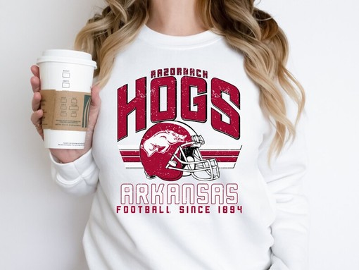 University of Arkansas Razorback Football Sweatshirt, Hoodie, Shirt - Hogs Shirt Gifts for Razorbacks Lovers - Image 3