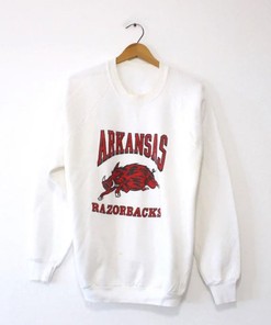 University of Arkansas Razorbacks Sweatshirt 90s Shirt, Arkansas Razorbacks Sweater - Vintage Style