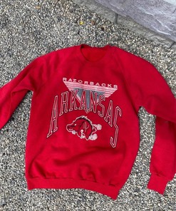 University of Arkansas Razorbacks Sweatshirt Comfortable and Stylish Razorbacks Shirt and Hoodie - Vintage Style