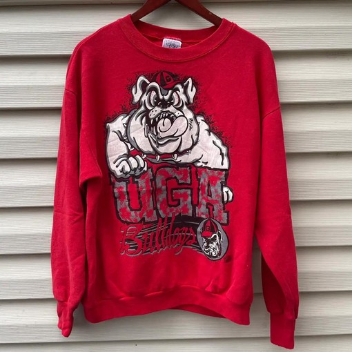 University of Georgia Bulldogs Graphic Sweatshirt - School Shirts for Him and Her