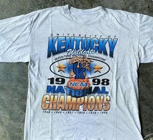 University of Kentucky Shirt for Basketball and Football Fans