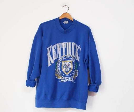 University of Kentucky Sweater: Vintage Style Sweatshirt with Wildcats Graphics and Logo