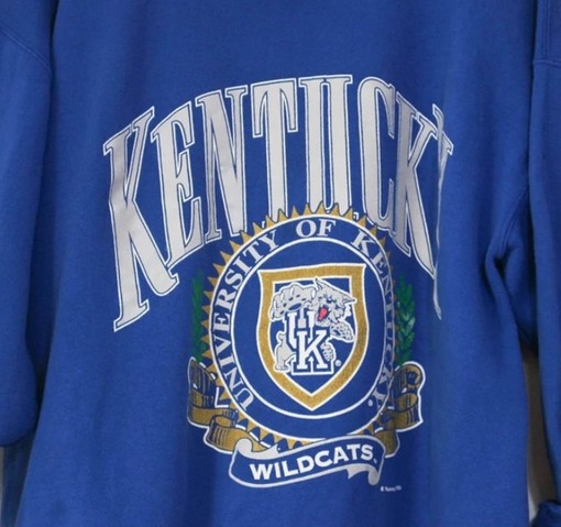 University of Kentucky Sweater: Vintage Style Sweatshirt with Wildcats Graphics and Logo - Image 2