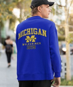 University of Michigan Sweatshirt, Michigan State Hoodie, NCAA Shirts for Women and College Apparel for Fans