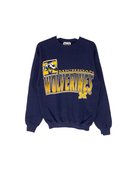 University of Michigan Wolverine Football T-Shirt Sweatshirt Hoodie in Vintage Style for NCAA Fans