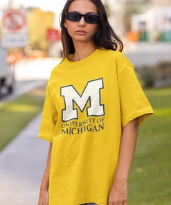 University of Michigan and Michigan State Shirt Perfect for Fans of Both Teams with State University Shirt
