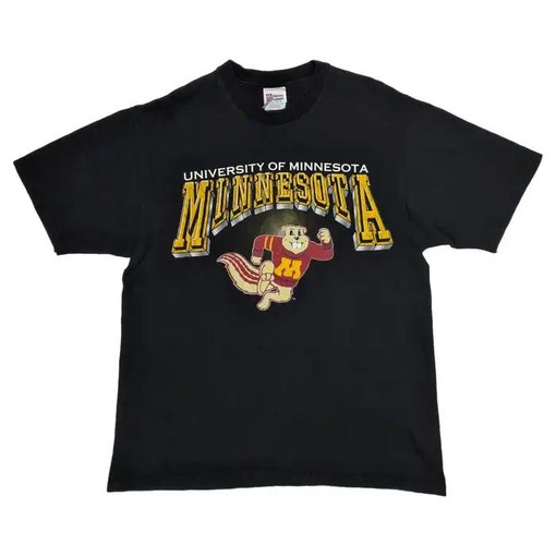 University of Minnesota with Mascot Goldy Gopher Shirt for NCAA Football Fan Shirts - Image 2