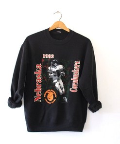 University of Nebraska Cornhuskers Football Orange Bowl 1992 Sweatshirt, Vintage NCAA Apparel