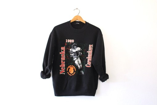 University of Nebraska Cornhuskers Football Orange Bowl 1992 Sweatshirt, Vintage NCAA Apparel